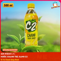 Trà Xanh C2 Vị Chanh (Chai 500ml)